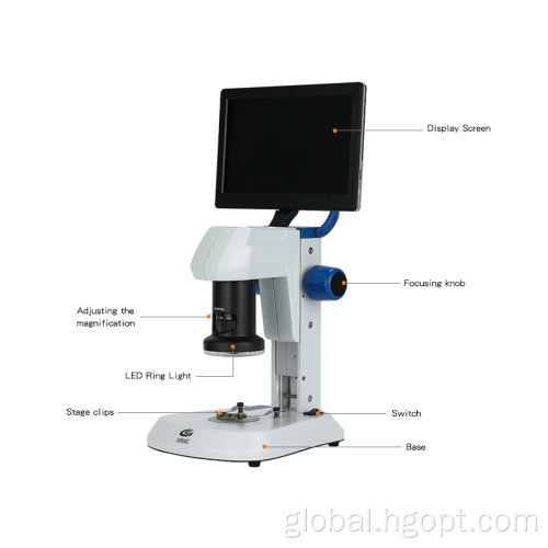 Camera Video Microscope New Arrival SDM Digital Microscope with LCD Screen Supplier
